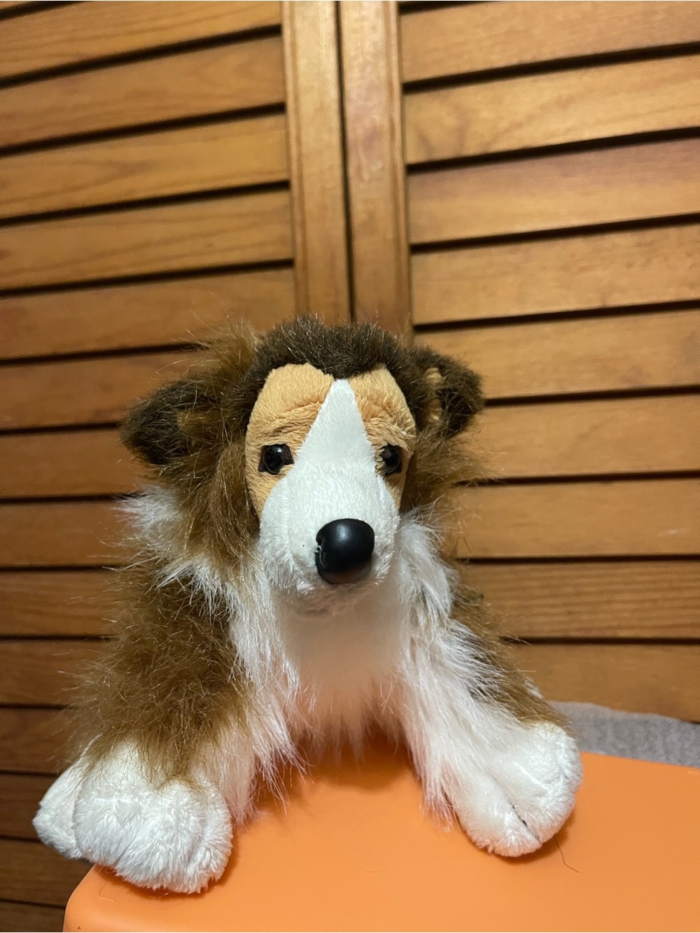 GANZ Plush Sheltie Dog Toy - Brown, White, Black